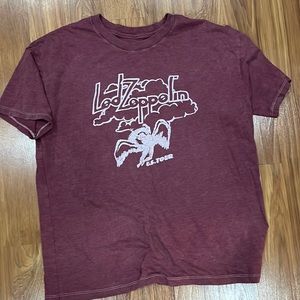 American Eagle tailgate Led Zeppelin Tee Shirt